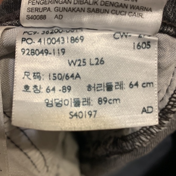 Levi’s 501 original fit, faded black - Picture 7 of 8